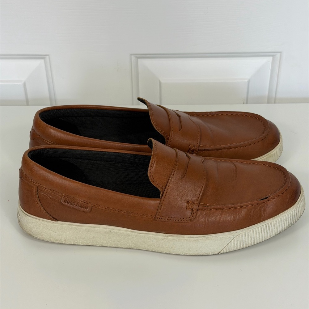 Cole Haan Nantucket 2.0 Grand 360‎ British Tan Casual Penny Loafers Mens 11 M